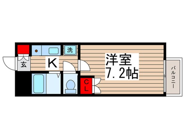 クレール相之川の物件間取画像